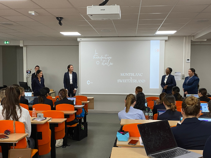 Séminaire de nos étudiants en MBA Mode et Luxe Séminaire de nos étudiants en MBA Mode et Luxe